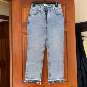 Abercrombie & Fitch Light Blue Straight Leg Jeans